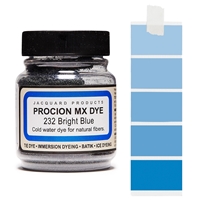 Εικόνα του Jacquard Procion MX Fiber Reactive Cold Water Dye Βαφή για Ύφασμα - Bright Blue