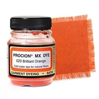 Εικόνα του Jacquard Procion MX Fiber Reactive Cold Water Dye Βαφή για Ύφασμα - Brilliant Orange