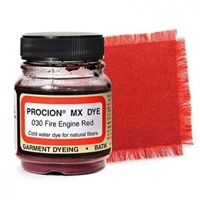 Εικόνα του Jacquard Procion MX Fiber Reactive Cold Water Dye Βαφή για Ύφασμα - Fire Engine Red