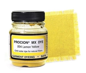 Picture of Jacquard Procion MX Fiber Reactive Cold Water Dye - Lemon Yellow