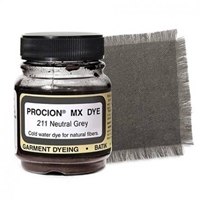 Εικόνα του Jacquard Procion MX Fiber Reactive Cold Water Dye Βαφή για Ύφασμα - Neutral Grey