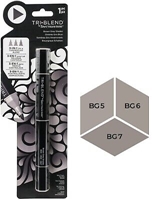 Picture of Spectrum Noir Triblend Marker 3 in 1 - Brown Grey Shade