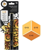 Εικόνα του Spectrum Noir Triblend Markers Μαρκαδόρος Οινοπνεύματος 3 σε 1 - Gold Yellow Blend (GY2 GY3 GY5)