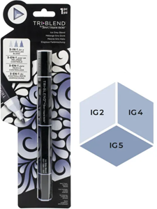 Picture of Spectrum Noir Triblend Markers Μαρκαδόρος Οινοπνεύματος 3 σε 1 - Ice Grey Blend (IG2 IG4 IG5)