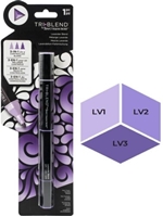Εικόνα του Spectrum Noir Triblend Markers Μαρκαδόρος Οινοπνεύματος 3 σε 1 - Lavender Blend (LV1 LV2 LV3)