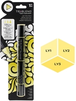Εικόνα του Spectrum Noir Triblend Markers Μαρκαδόρος Οινοπνεύματος 3 σε 1 - Light Yellow Blend (LY1 LY2 LY3)