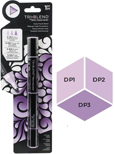 Picture of Spectrum Noir Triblend Markers Μαρκαδόρος Οινοπνεύματος 3 σε 1 - Dusty Purple Blend (DP1 DP2 DP3)