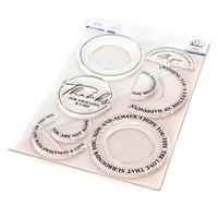 Picture of Pinkfresh Studio Clear Stamps 6"X8" - Around The Shape: Circles, 8pcs