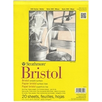 Εικόνα του Strathmore Series 300 Paper Pad Μπλοκ Ζωγραφικής 9" x 12" - Bristol, Smooth