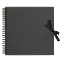 Εικόνα του Papermania Scrapbook Άλμπουμ 12"x12" - Black, 40 φύλλα