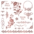 Picture of Crafter's Companion Foil Transfers 8"X8" - Floral Elegance, 14pcs