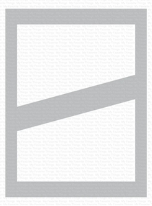 Picture of My Favorite Things Smart Mask Στένσιλ 4.5"X6" - Diagonal Center Strip