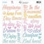 Εικόνα του Pinkfresh Studio Puffy  Title Stickers Αυτοκόλλητα Τίτλων 5.5"X11" - The Simple Things, 59τεμ.
