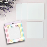 Picture of Dress My Craft Acrylic Curved Square Coasters, 4pcs