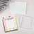 Picture of Dress My Craft Acrylic Curved Square Coasters With Outer Ring 4 inch. - Τετράγωνα Ακρυλικά Σουβέρ με Εξωτερικό Δακτύλιο, 4τεμ.