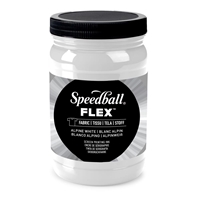 Picture of Speedball Flex Screen Printing Fabric Ink 32oz - Alpine White