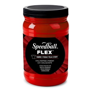 Picture of Speedball Flex Screen Printing Fabric Ink Μελάνι Μεταξοτυπίας 32oz - Chili Pepper