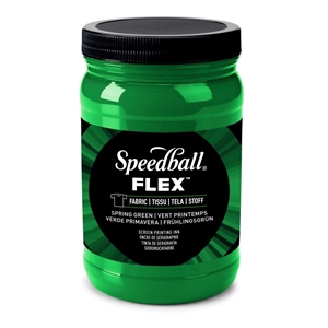 Picture of Speedball Flex Screen Printing Fabric Ink Μελάνι Μεταξοτυπίας 32oz - Spring Green 