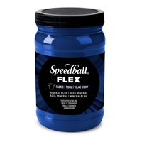 Εικόνα του Speedball Flex Screen Printing Fabric Ink Μελάνι Μεταξοτυπίας 32oz - Mineral Blue