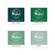 Picture of Pinkfresh Studio Premium Dye Cube Ink Pads - Green Gables, 4pcs