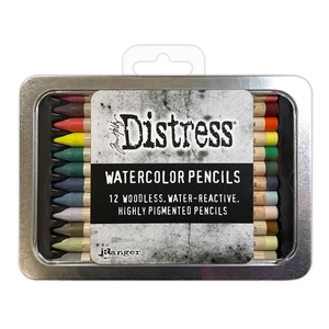 Picture of Ranger Tim Holtz Distress Watercolor Pencils Μολύβια Ακουαρέλας - Set 5, 12 τεμ.