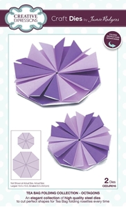 Picture of Creative Expressions Craft Μήτρες Κοπής - Tea Bag Folding, Octagons, 2τεμ