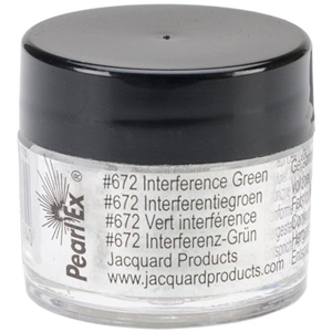 Picture of Jacquard Pearl Ex Powdered Pigment 3g - Interference Green