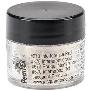 Picture of Jacquard Pearl Ex Powdered Pigment 3g - Interference Red