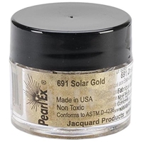 Picture of Jacquard Pearl Ex Powdered Pigment 3g - Solar Gold