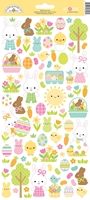 Picture of Doodlebug Design Cardstock Stickers 6x13Inch - Bunny Hop, Icons, 84 pcs