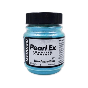 Picture of Jacquard Pearl Ex Powdered Pigment 14g - Duo Aqua Blue 