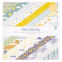 Picture of American Crafts Paper Pad 12 x 12 inch. - Hello Little Boy