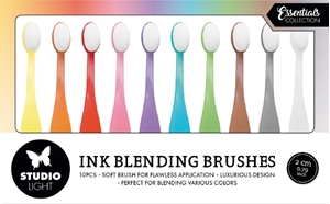 Picture of Studio Light Essentials Blending Brushes 2 cm - Ειδικά Πινέλα Σφουγγαράκια Για Μελάνι, 10τεμ.
