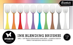 Picture of Studio Light Essentials Blending Brushes 3cm - Ειδικά Πινέλα Σφουγγαράκια Για Μελάνι, 10τεμ.
