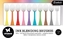 Εικόνα του Studio Light Essentials Blending Brushes 3cm - Ειδικά Πινέλα Σφουγγαράκια Για Μελάνι, 10τεμ.