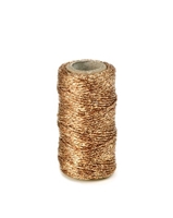 Εικόνα του Vivant Cotton Flashy Cord Στριμμένο Νήμα - Copper, 25m
