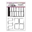 Picture of Ranger Dina Wakley MEdia Cling Stamps - Grid It, 3pcs