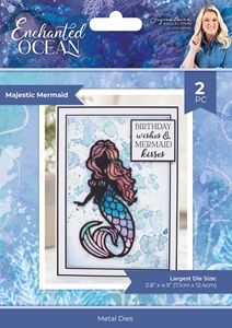 Picture of Crafter's Companion Μεταλλικές Μήτρες Κοπής - Enchanted Ocean, Majestic Mermaid, 2τεμ.