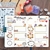 Picture of Aladine Bullet Journal Foam Stamps - Universal Months, 25pcs