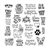 Picture of Crafter's Companion Clear Stamps - Pets Rule, Top Dog, 24pcs