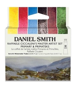 Picture of Daniel Smith Watercolor Set Raffaele Ciccaleni’s Master Artist Set Primary & PrimaTeks - Σετ Χρώματα Ακουαρέλας, 6τεμ. 