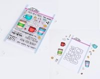 Picture of Heffy Doodle Stamp & Die Set - Perfect Blend, 40pcs