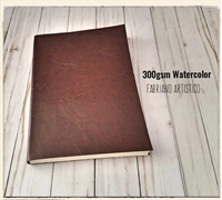 Εικόνα του Journal Shop Handmade Softcover Fabriano Artistico Watercolor Journal 19 x 28 cm - Χειροποίητο Δετό Journal με χαρτί 100% Βαμβάκι Fabriano Artistico 300gsm