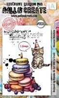 Picture of Aall and Create Clear Stamps A6 - Nr 1138 Macaron Mountain, 3pcs