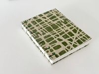Εικόνα του Journal Shop Handmade Hardcover Fabriano Artistico Watercolor Journal 14 x 20 cm - Χειροποίητο open spine Journal με χαρτί 100% Βαμβάκι 300gsm, Forest Green