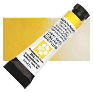 Picture of Daniel Smith Extra Fine Tubes Χρώμα Ακουαρέλας Σωληνάριο 5ml - Cadmium Yellow Medium Hue