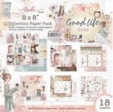 Εικόνα του Asuka Studio Kawaii Συλλογή Χαρτιών Scrapbooking Διπλής Όψης 8'' x 8'' - Good Life Bliss