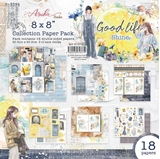 Εικόνα του Asuka Studio Kawaii Συλλογή Χαρτιών Scrapbooking Διπλής Όψης 8'' x 8'' - Good Life Shine