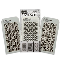 Picture of Stampers Anonymous Tim Holtz Mini Layering Stencils - Set 60, 3pcs