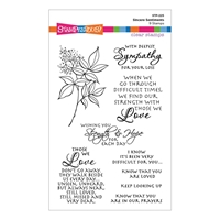 Picture of Stampendous Clear Stamps - Sincere Sentiments, 9pcs